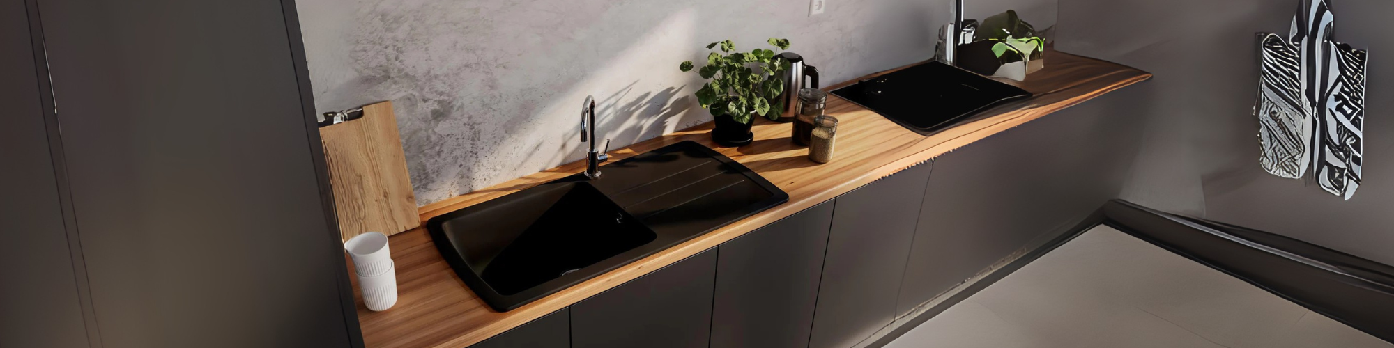Black Composite Sinks