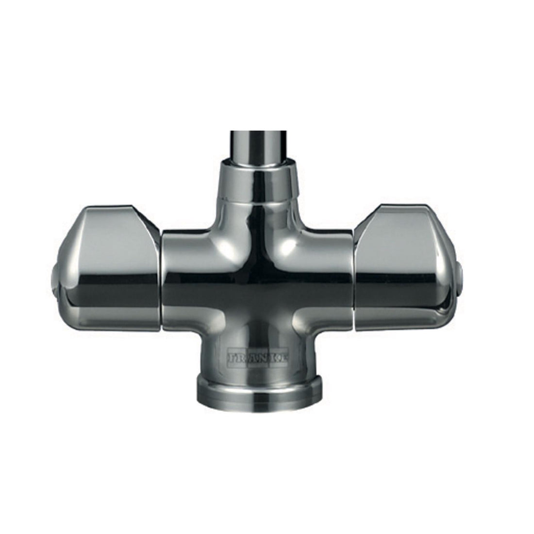 Franke Danube Traditional Twin Lever Swivel Spout Mono Mixer Chrome Kitchen Tap