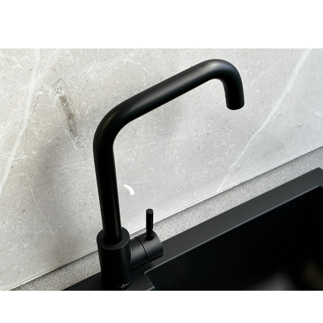 Reginox NERA MB Single Lever Kitchen Mixer Tap In Matt Black