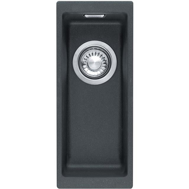 Franke Sirius SID110-16CB 1.0 Bowl Tectonite Undermount Black Kitchen Sink