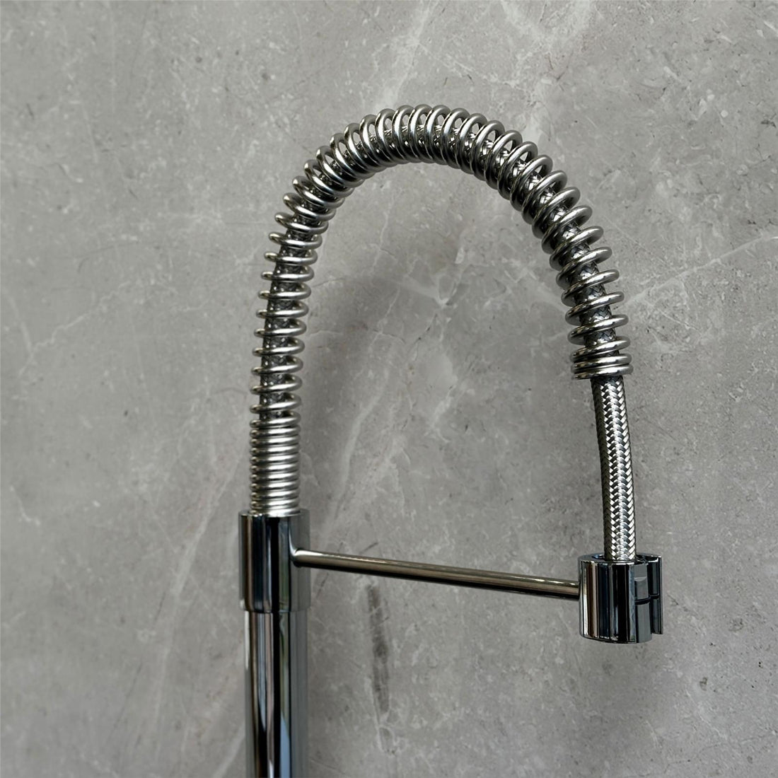 Franke Varzo Pull Out Mono Mixer Quarter Turn Twin Lever Chrome Kitchen Tap