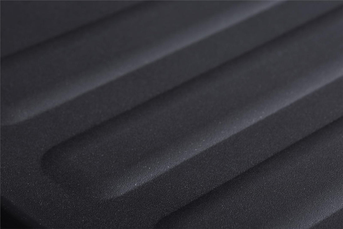 Liquida VG10BL 1.0 Bowl Composite Reversible Inset Black Kitchen Sink With Waste