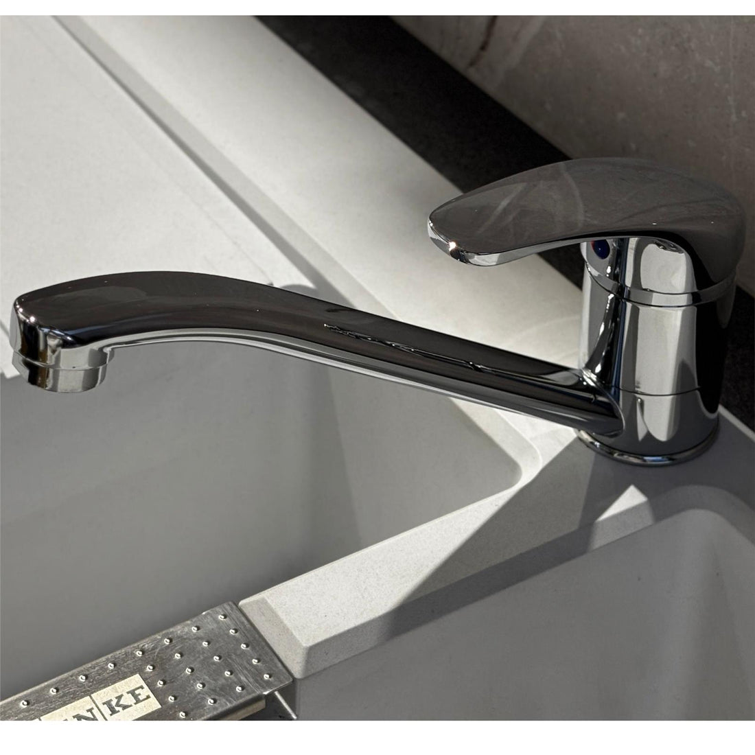 Liquida VS626CH Single Top Lever Kitchen Mixer Tap In Chrome