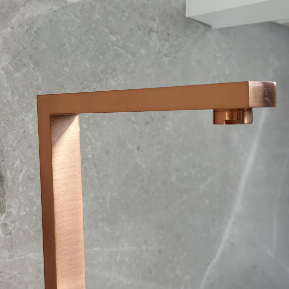 Liquida W17CP Twin Lever 360 Degree Swivel Spout Copper Kitchen Mixer Tap