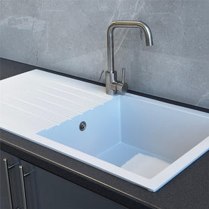 Kitchen with Sink in the Corner Ideas