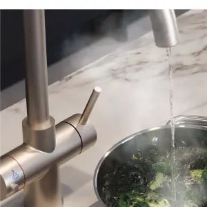 Do boiling hot water taps change the taste of water?