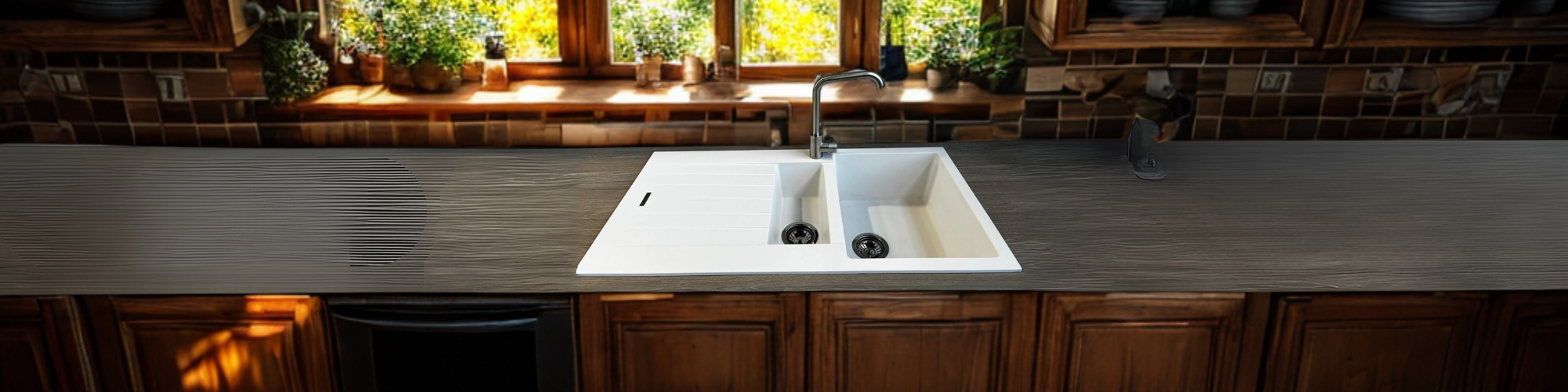 White Granite Sinks