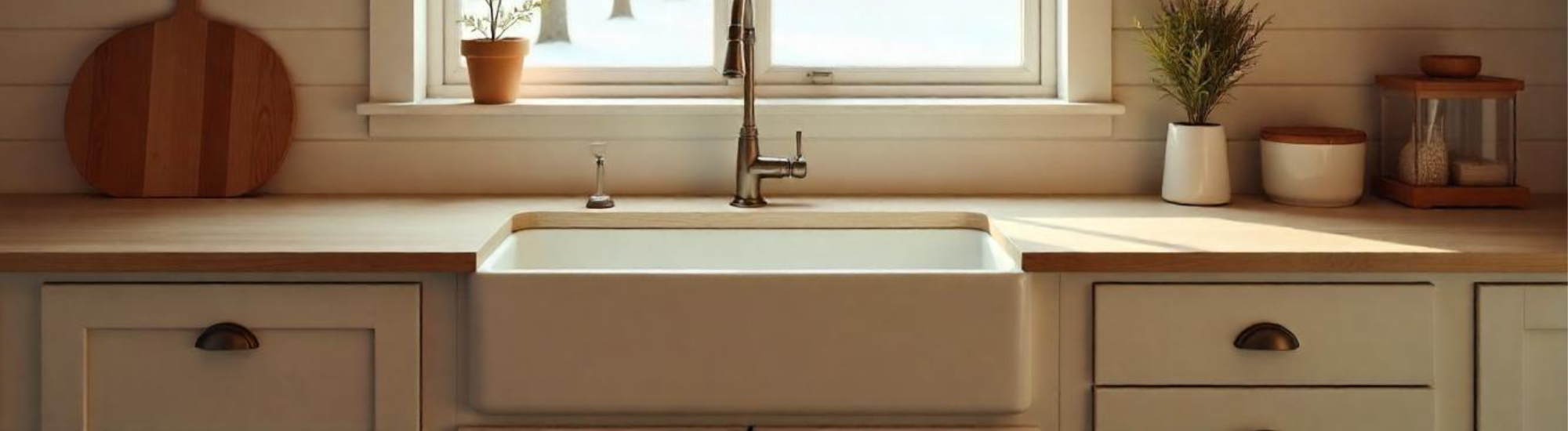 White Ceramic Kitchen Sinks