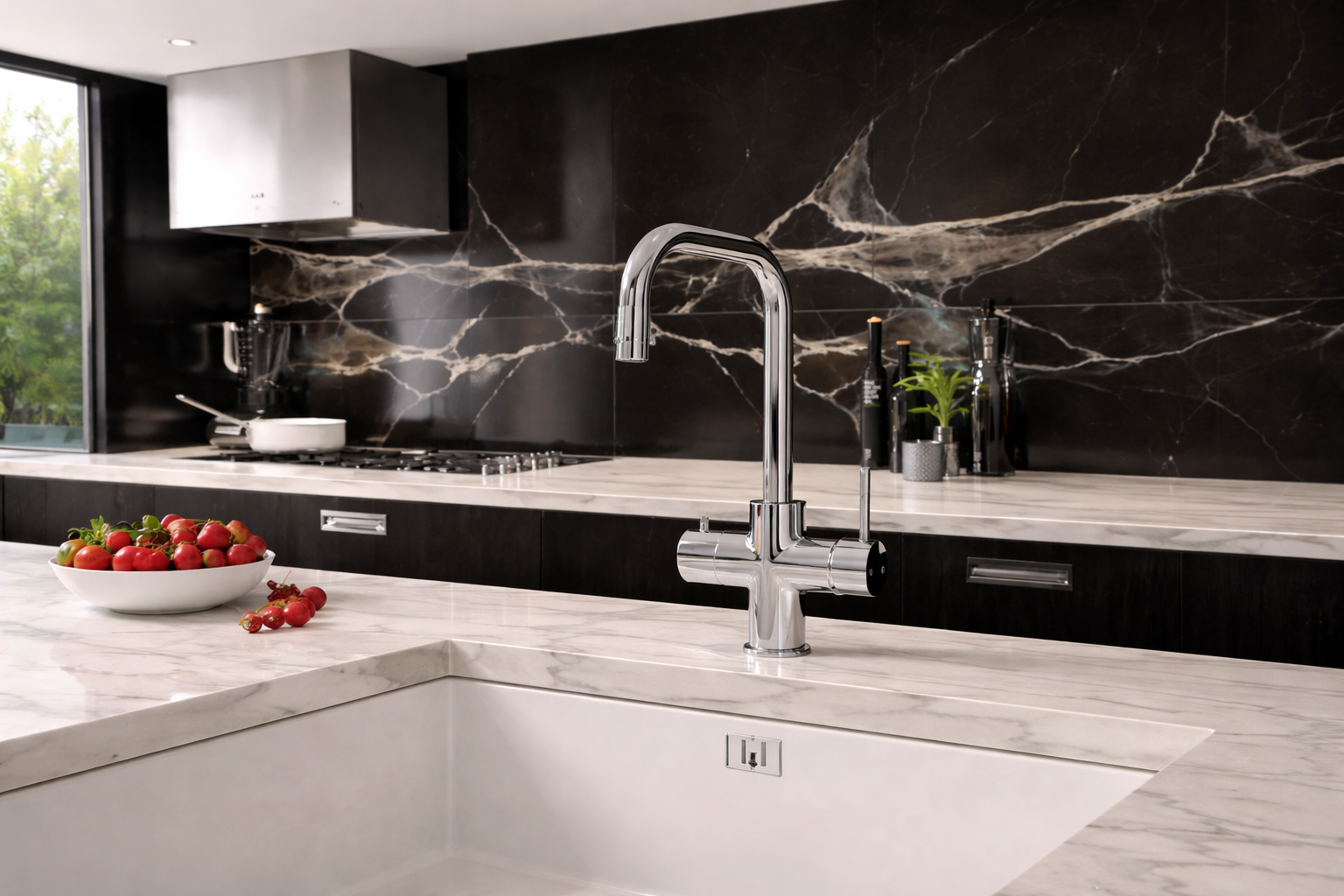 instant hot water taps