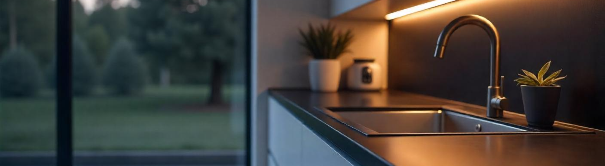 stainless steel kitchen sinks and taps