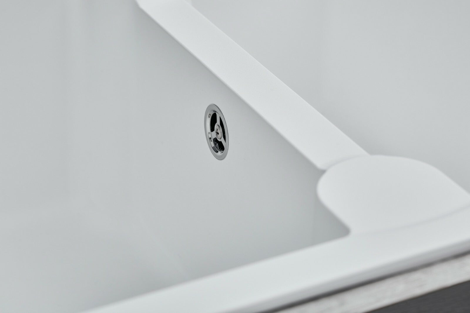 Liquida LP15WH 1.5 Bowl Composite Reversible Inset White Kitchen Sink With Waste