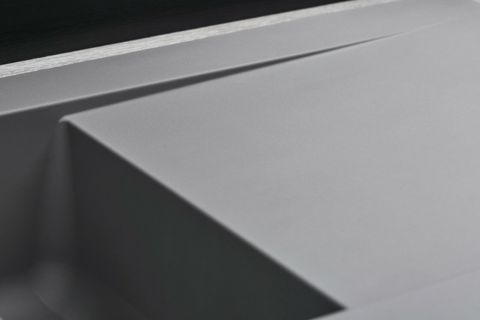 Liquida EW15GR 1.5 Bowl Composite Reversible Inset Grey Kitchen Sink With Waste