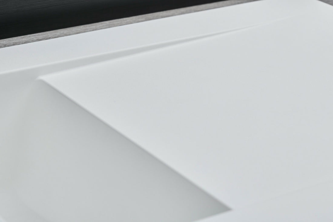 Liquida EW15WH 1.5 Bowl Composite Reversible Inset White Kitchen Sink - GRADED