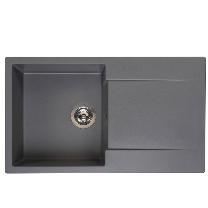 Reginox Amsterdam 10GS 1.0 Bowl Granite Reversible Inset Grey Kitchen Sink