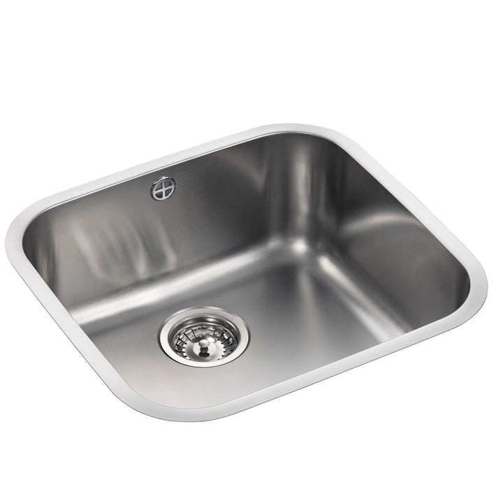 Franke Base 110-45 Undermount Stainless Steel Kitchen Sink 494 x 464mm