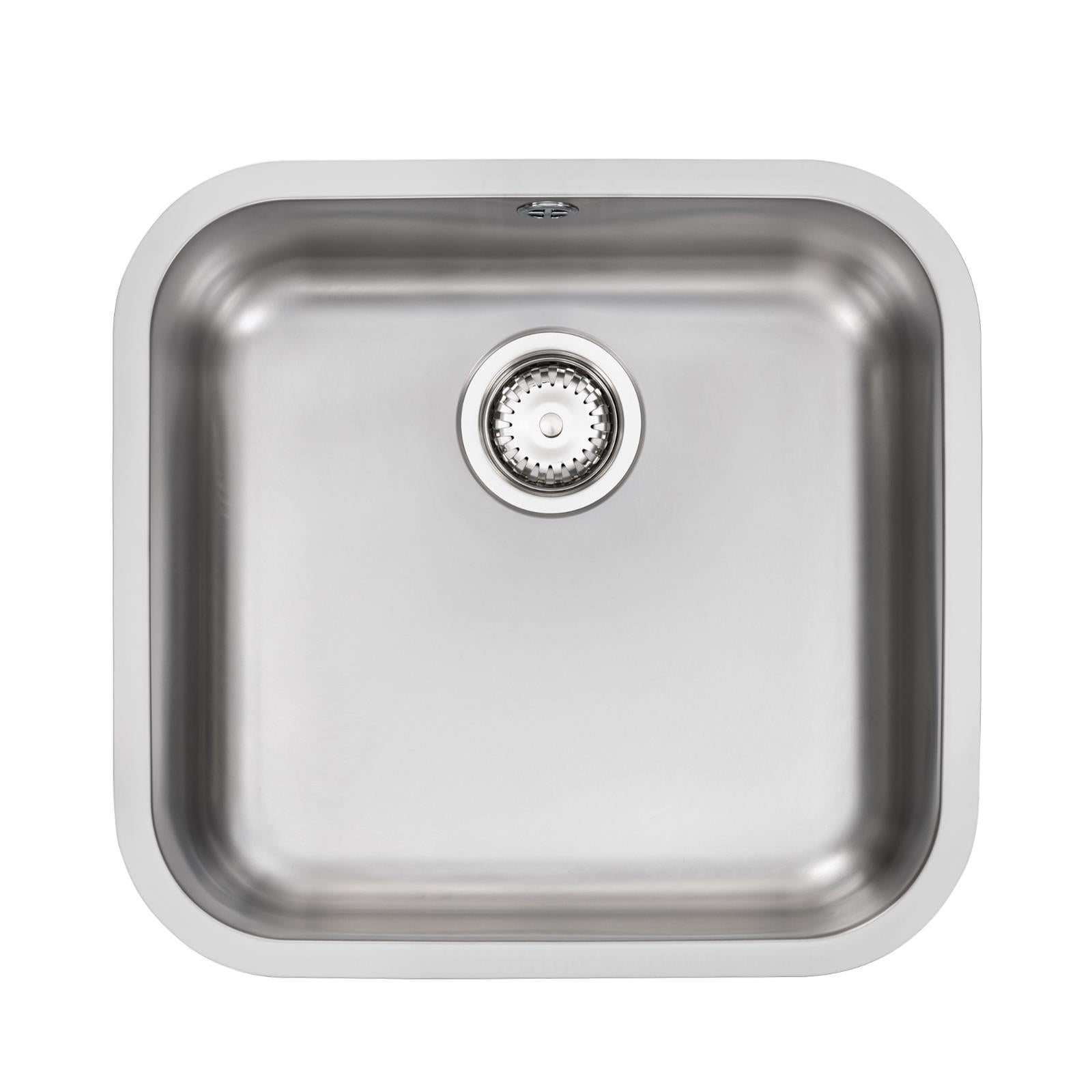 Franke Base 110-45 Undermount Stainless Steel Kitchen Sink 494 x 464mm