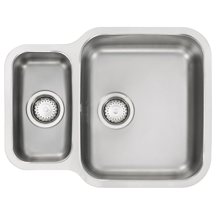 Franke Base Base 160 1.5 Bowl Undermount Stainless Steel Kitchen Sink 600x465mm