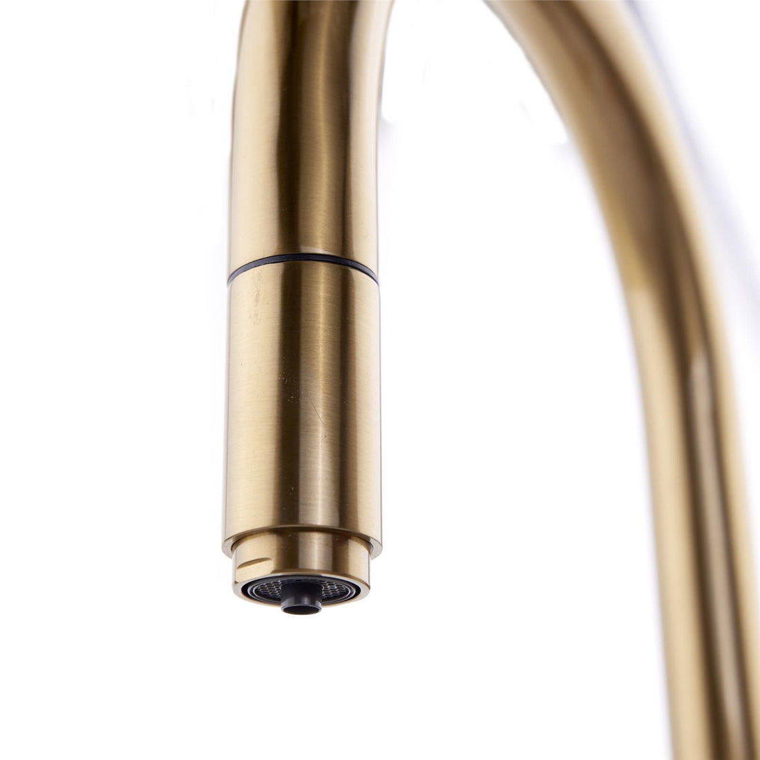 Liquida CPL311BR Brushed Brass  3-in-1 Instant Hot Water Pull Out Kitchen Tap