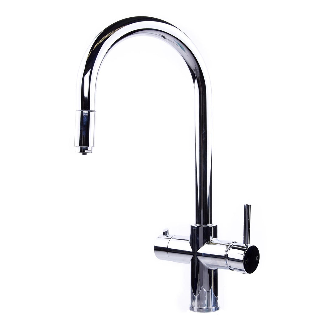 Liquida CPL311CH Chrome 3-in-1 Instant Hot Water Pull Out Kitchen Tap