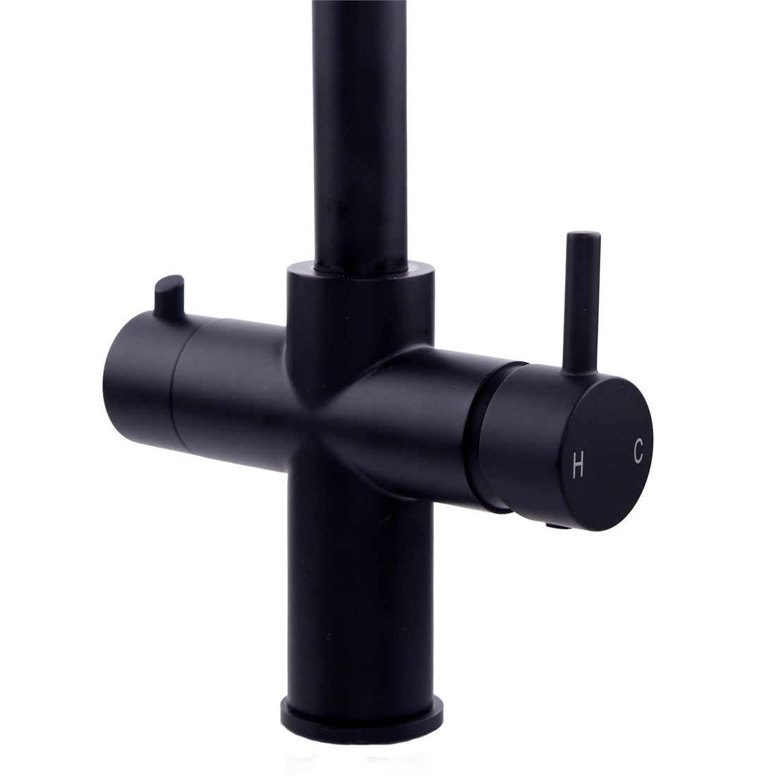 Liquida CPL311MB Matt Black 3-in-1 Instant Hot Water Pull Out Kitchen Tap