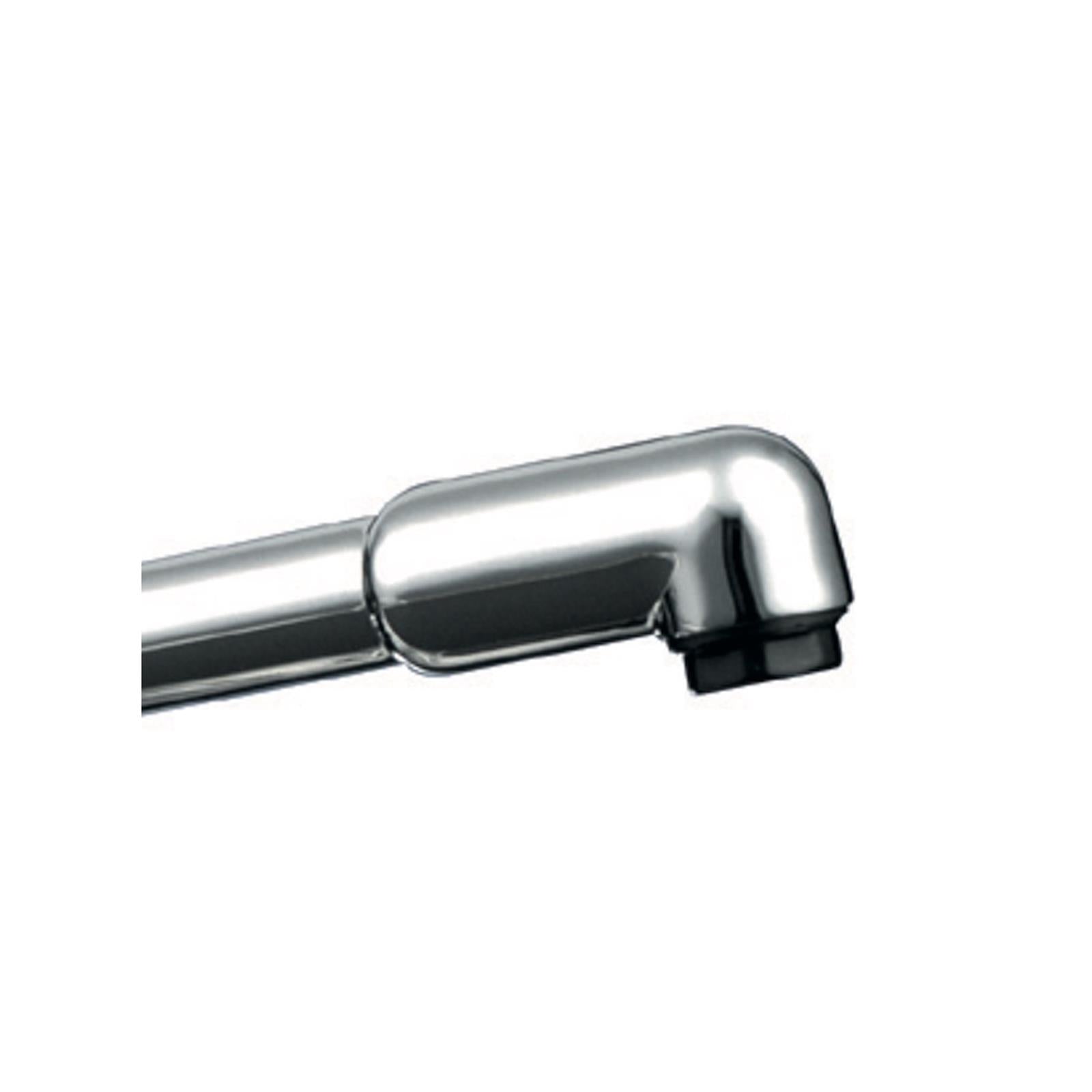 Franke Danube Traditional Twin Lever Swivel Spout Mono Mixer Chrome Kitchen Tap