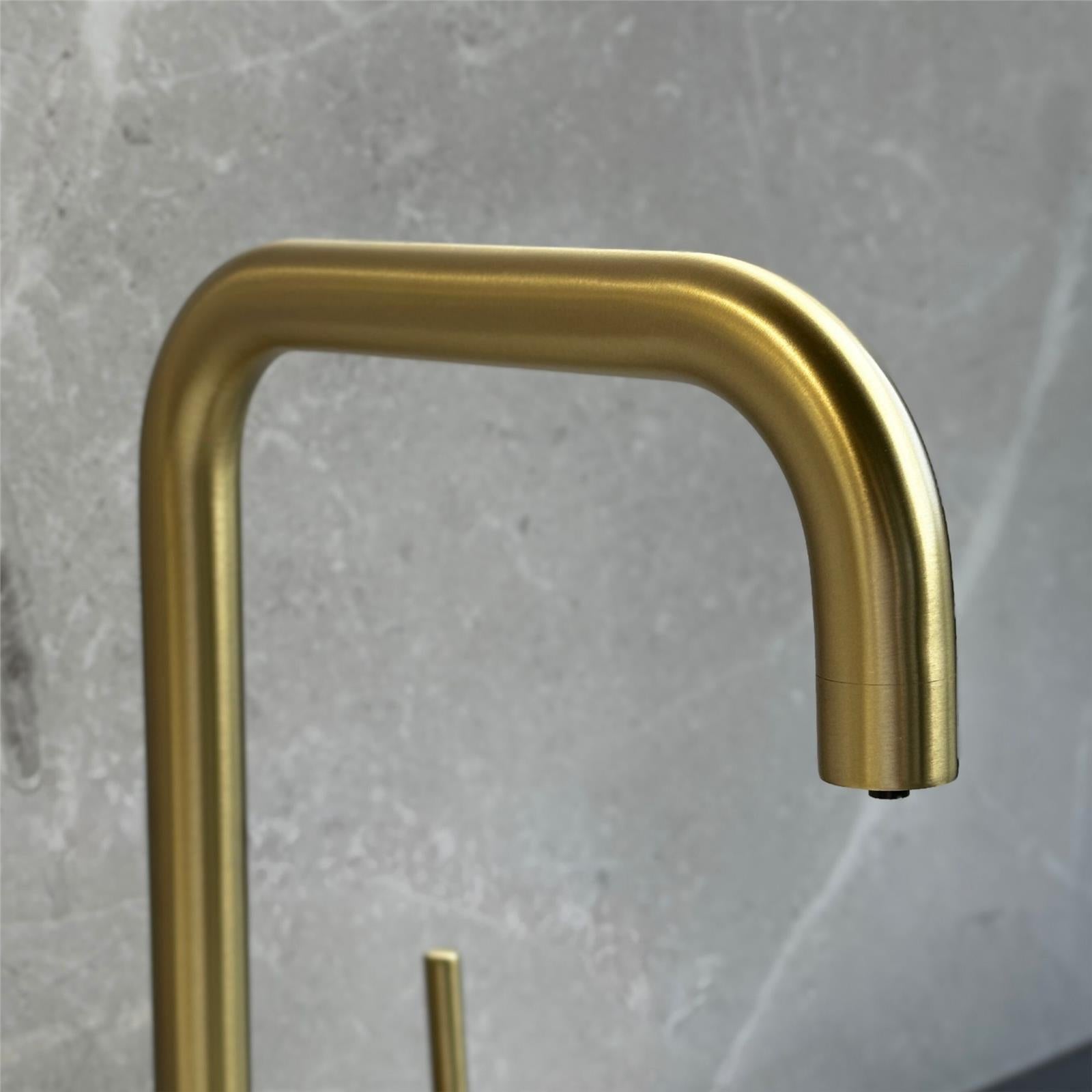 Liquida EBT311BR 3 In 1 Brushed Brass Kitchen Instant Boiling Hot Water Tap