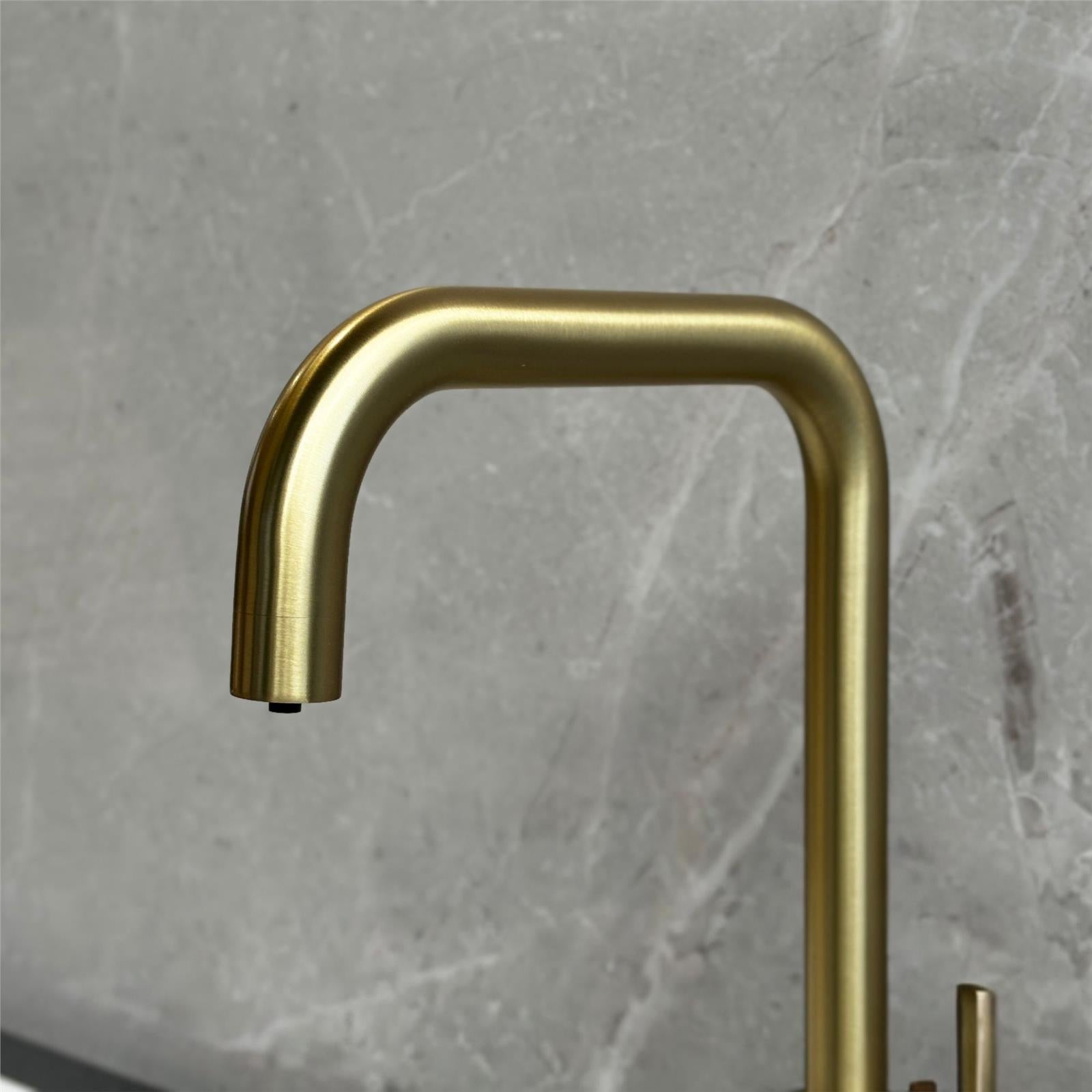 Liquida EBT311BR 3 In 1 Brushed Brass Kitchen Instant Boiling Hot Water Tap