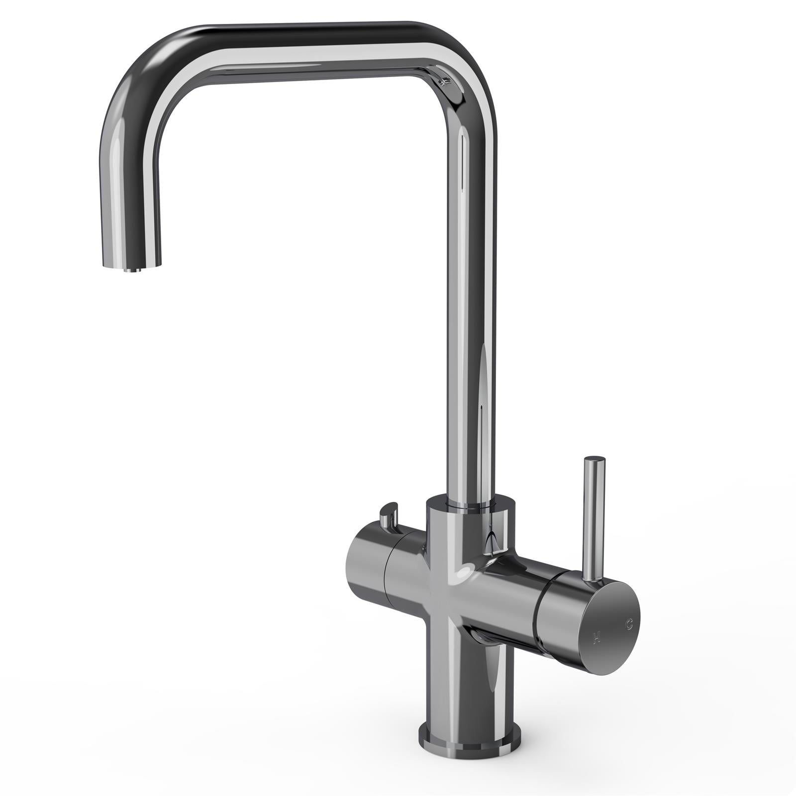 Liquida EBT311CH 3 In 1 Chrome Kitchen Instant Boiling Hot Water Tap