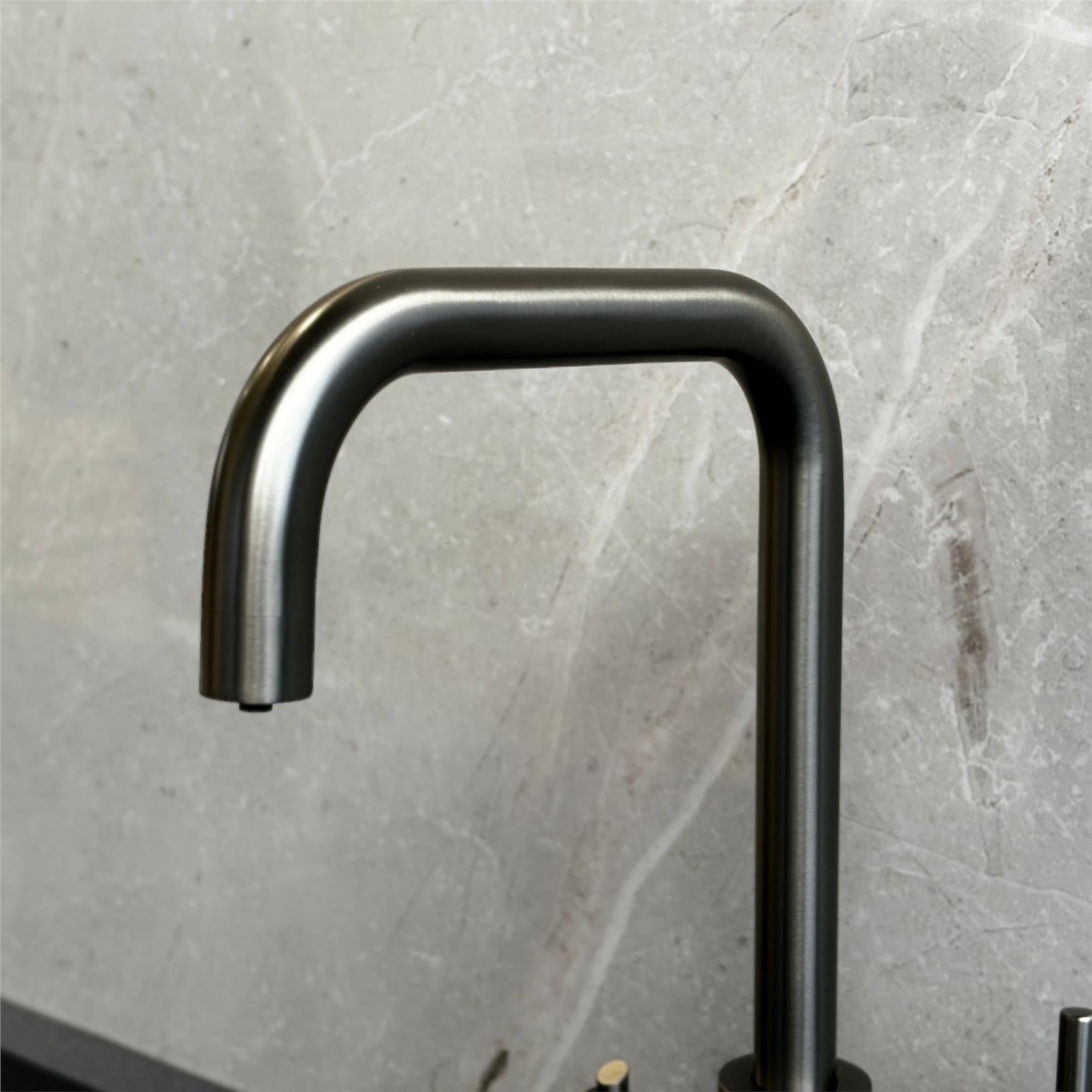 Liquida EBT311GM 3 In 1 Gun Metal Grey Kitchen Instant Boiling Hot Water Tap