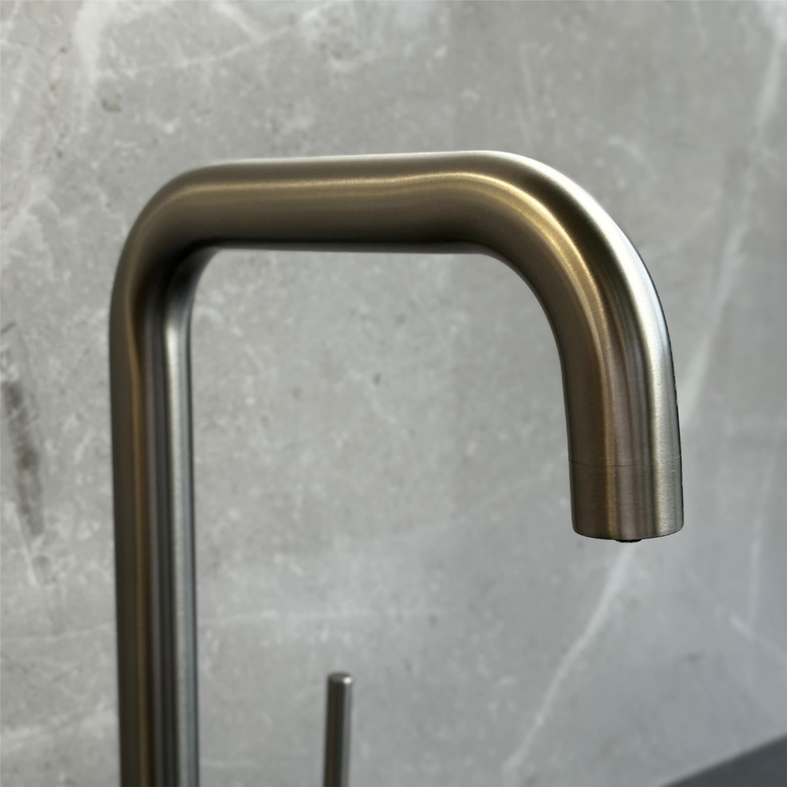 Liquida EBT411BS 4 In 1 Brushed Steel Kitchen Instant Boiling Hot Water Tap