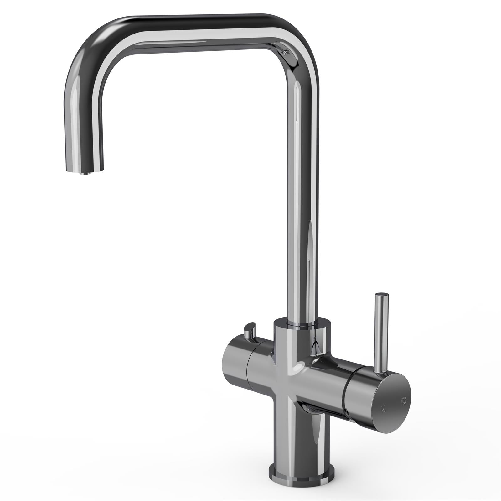 Liquida EBT411CH 4 In 1 Chrome Kitchen Instant Boiling Hot Water Tap