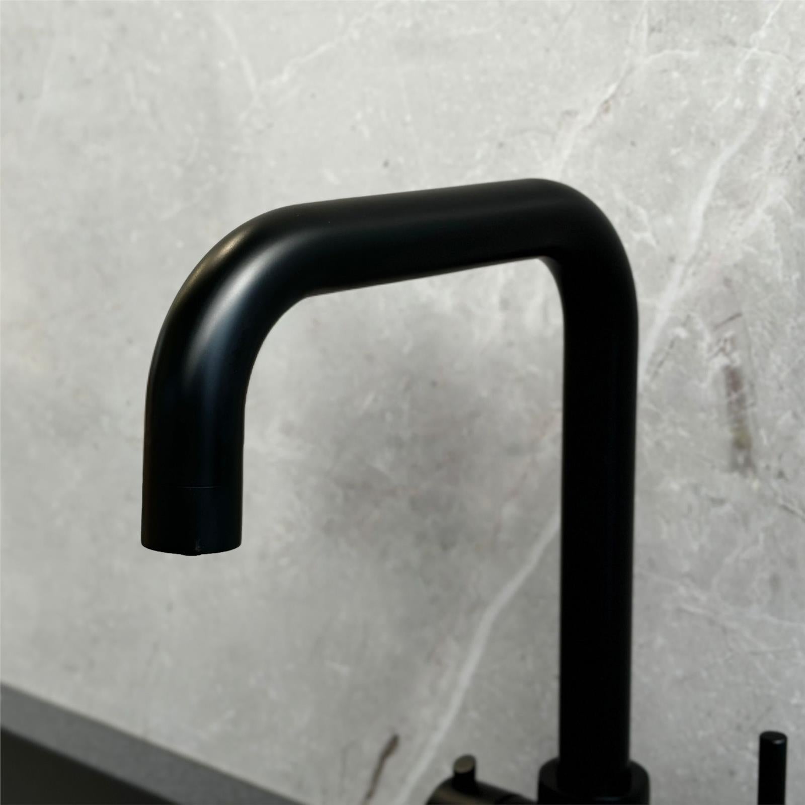 Liquida EBT411MB 4 In 1 Matt Black Instant Boiling Water Kitchen Tap