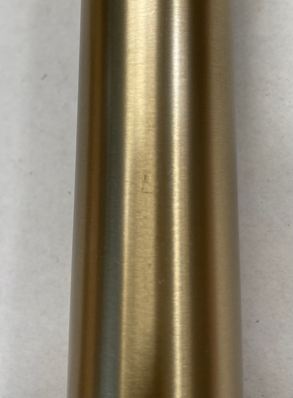 Liquida CT595BR Brushed Brass Spring Kitchen Tap with Pull-Out Spray - GRADED