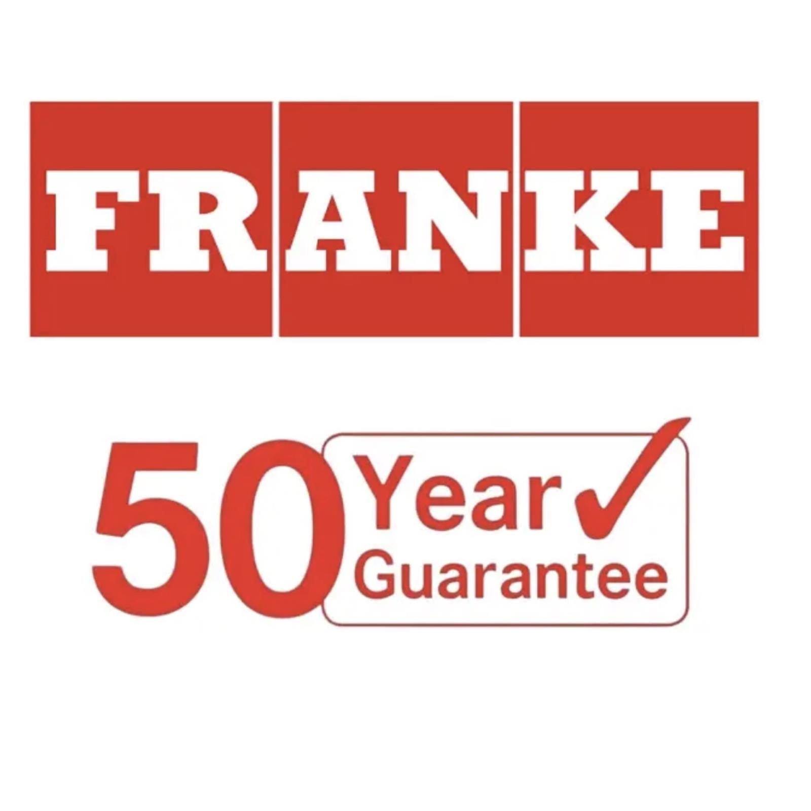 Franke Junos JSD611-97PW 1.0 Bowl Tectonite Reversible Inset White Kitchen Sink