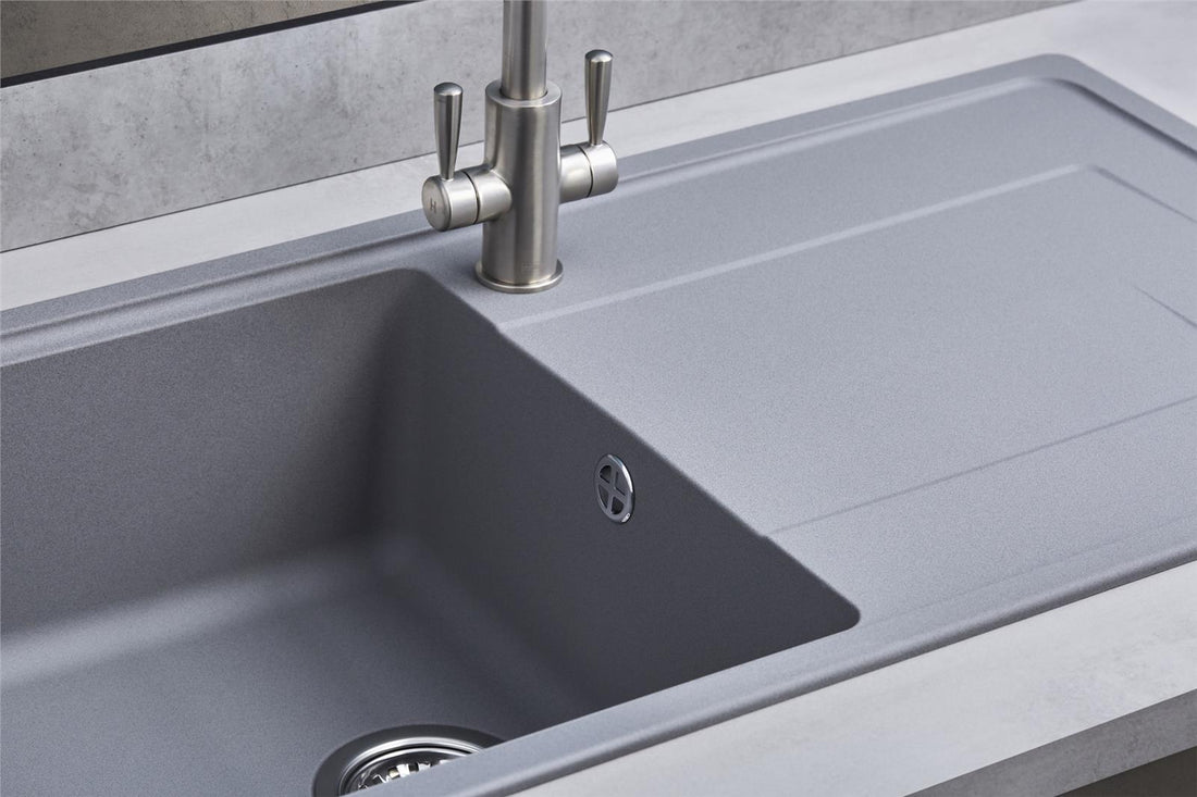 Franke Gemini GMD611UG 1.0 Bowl Tectonite Reversible Urban Grey Kitchen Sink