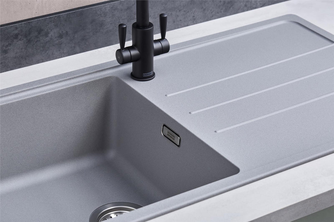 Franke Junos JSD611-97UG 1.0 Bowl Tectonite Grey Kitchen Sink - GRADED