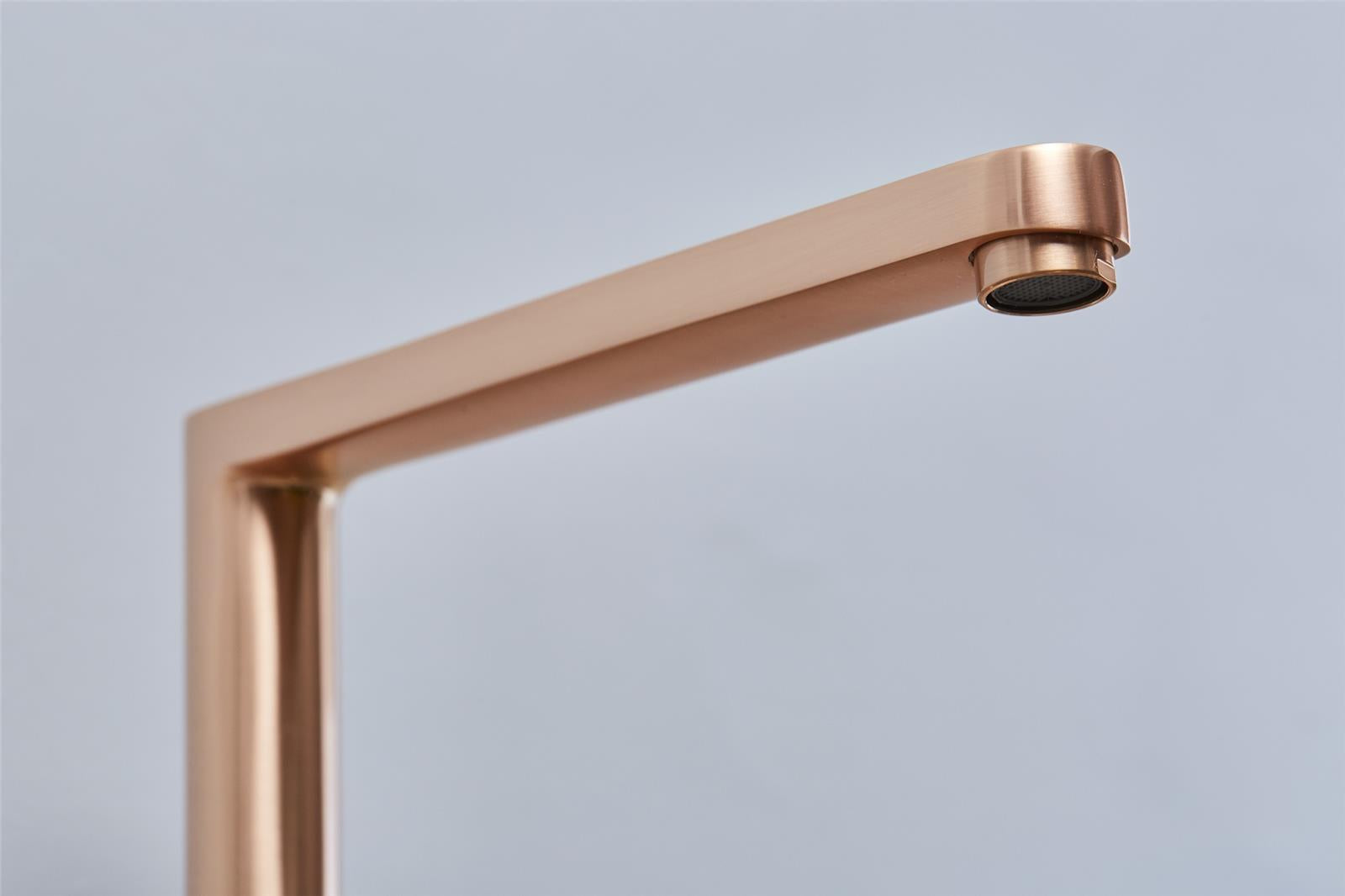 Liquida W25RG 360 Degree Swivel Spout Rose Gold Kitchen Mixer Tap