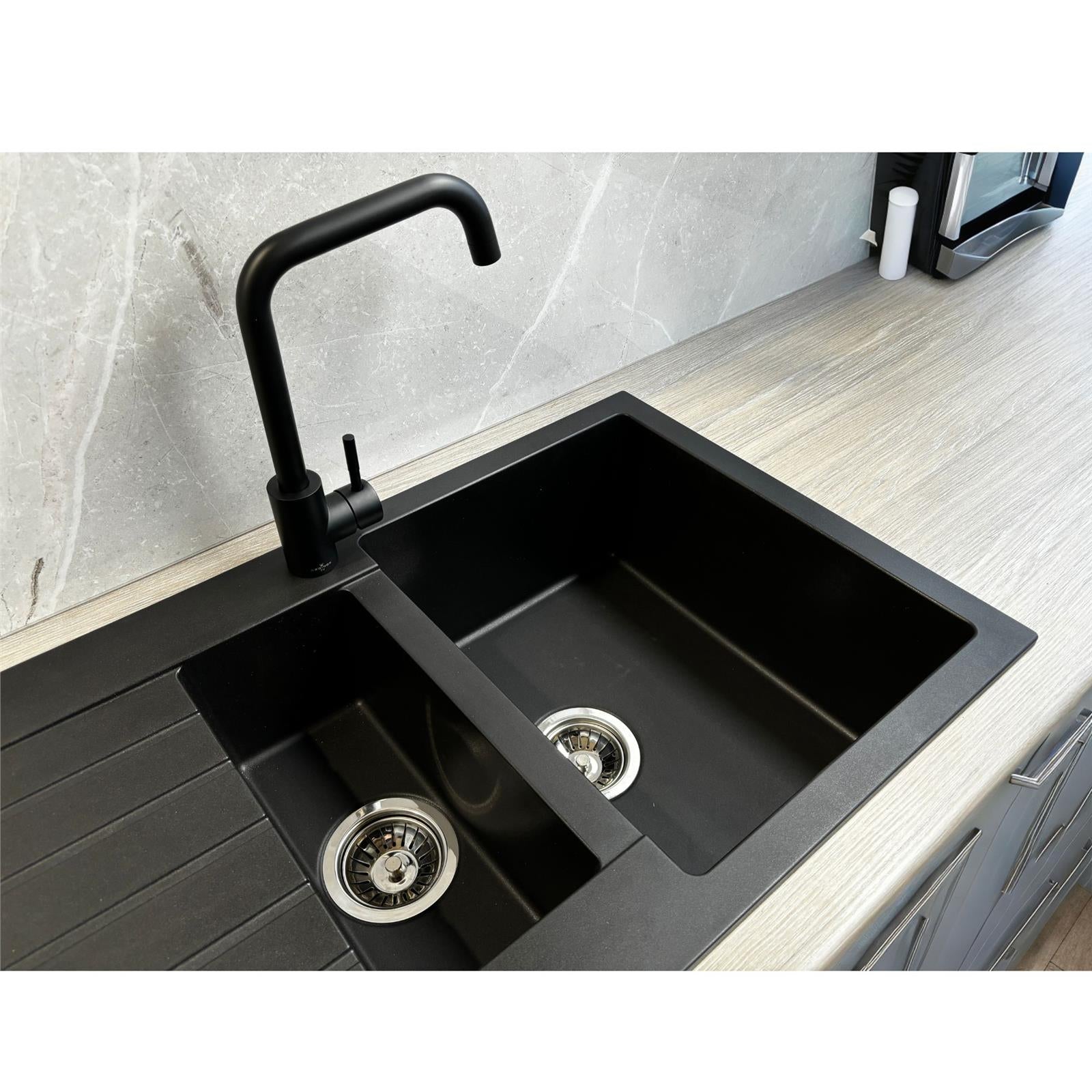 BLACK DESIGN 葉月 Midlake Black Tile – Porcelain Superstore