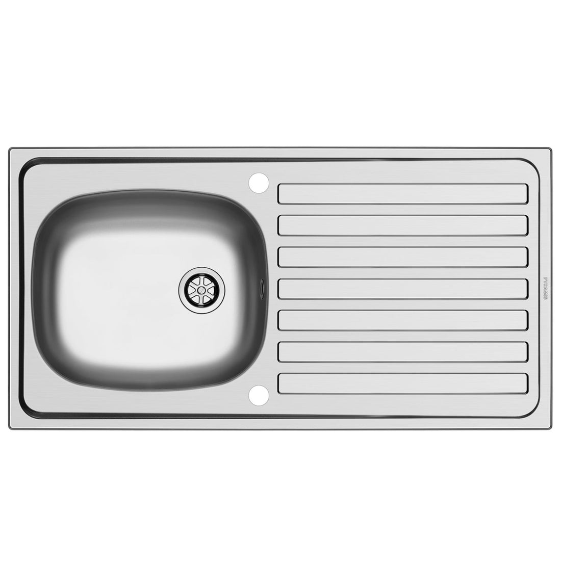 Liquida LQ910SS 1.0 Bowl Reversible Stainless Steel Kitchen Sink 940 x 490mm