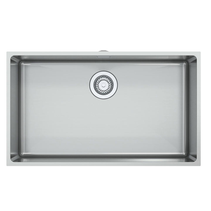 Liquida ON4070 1.0 Bowl Inset/Undermount Stainless Steel Kitchen Sink And Waste