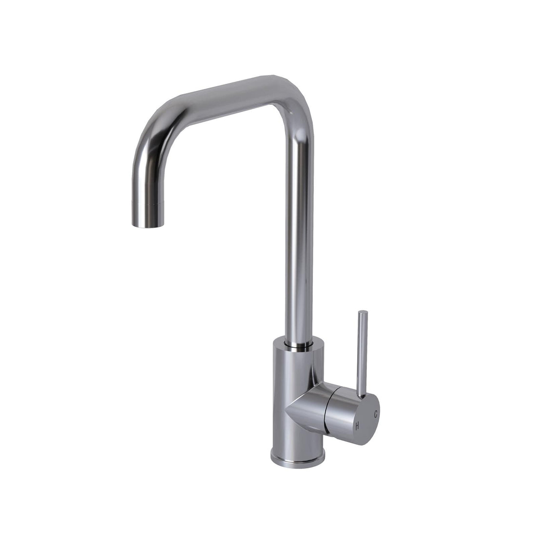 Liquida FR91CH Chrome Single Lever 360 Degree Swivel Spout Kitchen Mixer Tap