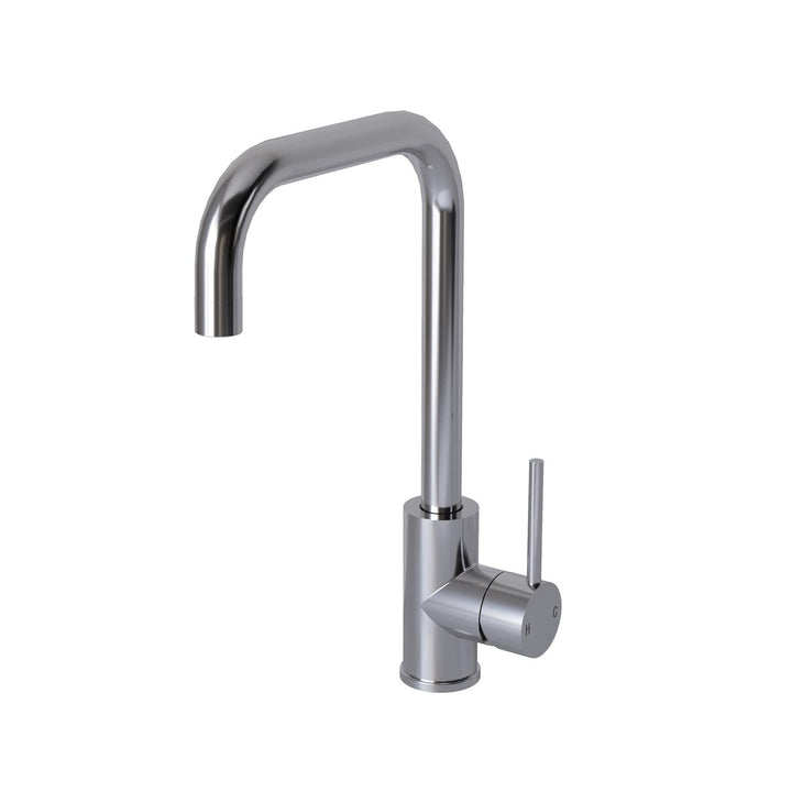 Liquida FR91CH Chrome Single Lever 360 Degree Swivel Spout Kitchen Mixer Tap
