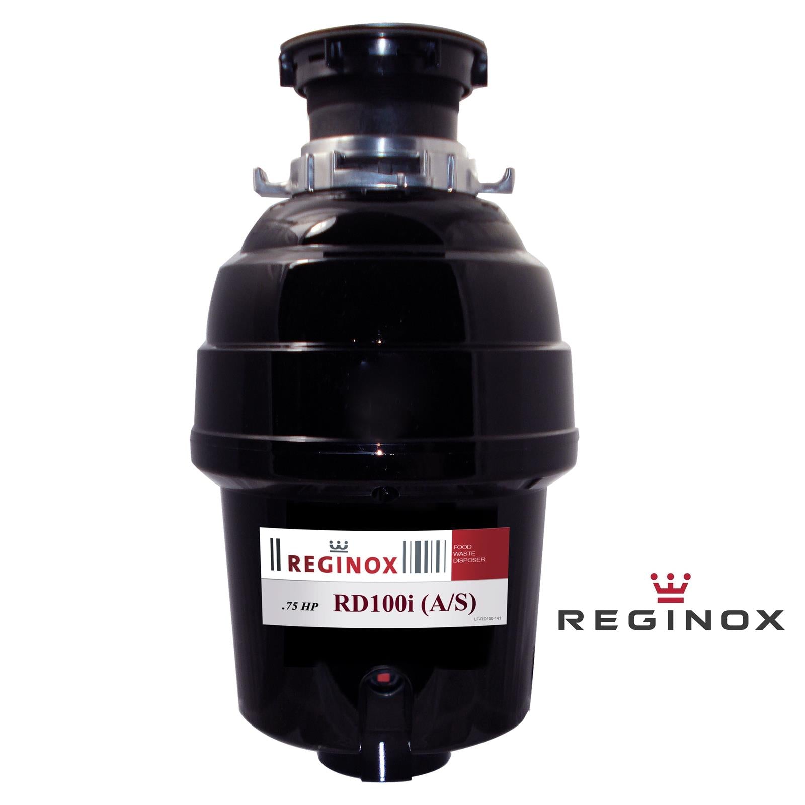 Reginox RD100i .75hp Kitchen Sink Food Waste Disposal Unit With Air Switch