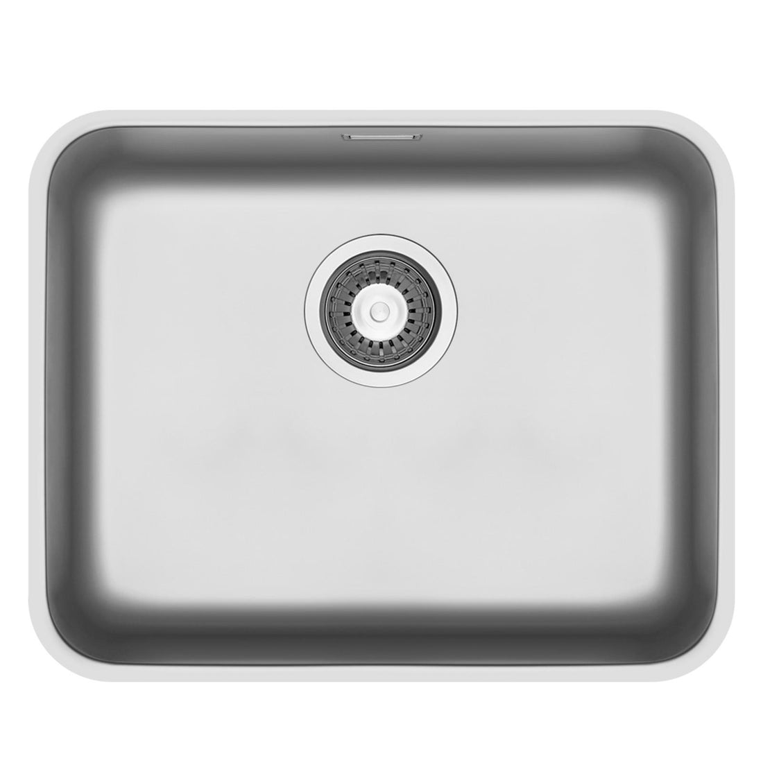 Pyramis Relia 50x40 1.0 Bowl 18/10 Stainless Steel Undermount Kitchen Sink