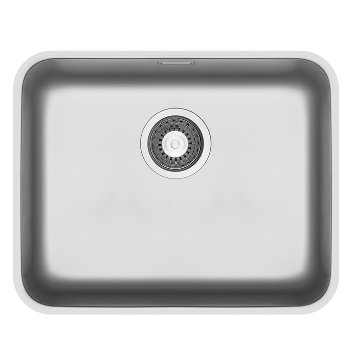 Pyramis Relia 50x40 1.0 Bowl 18/10 Stainless Steel Undermount Kitchen Sink