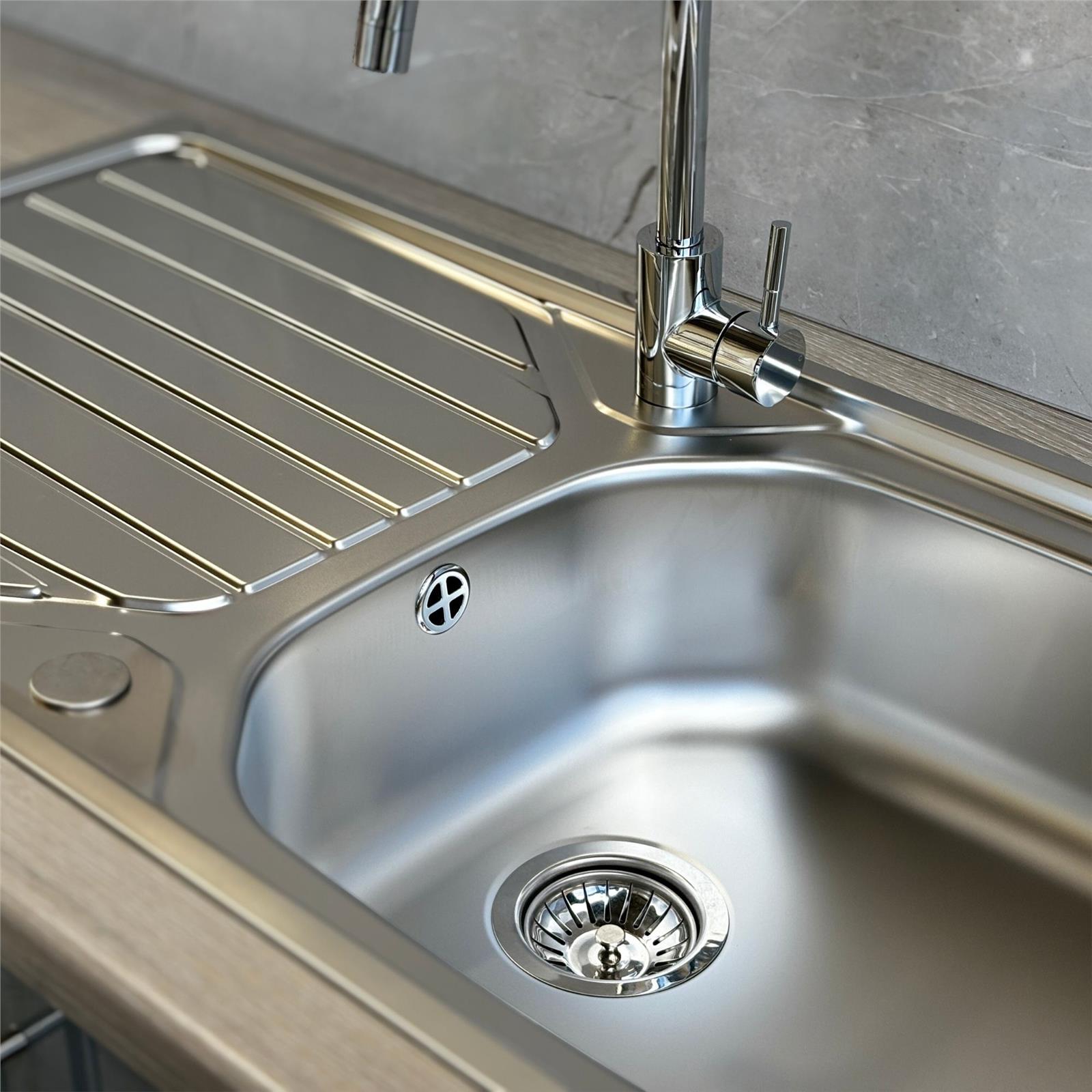 Franke Reno 90 1.0 Bowl Stainless Steel Inset Reversible Kitchen Sink