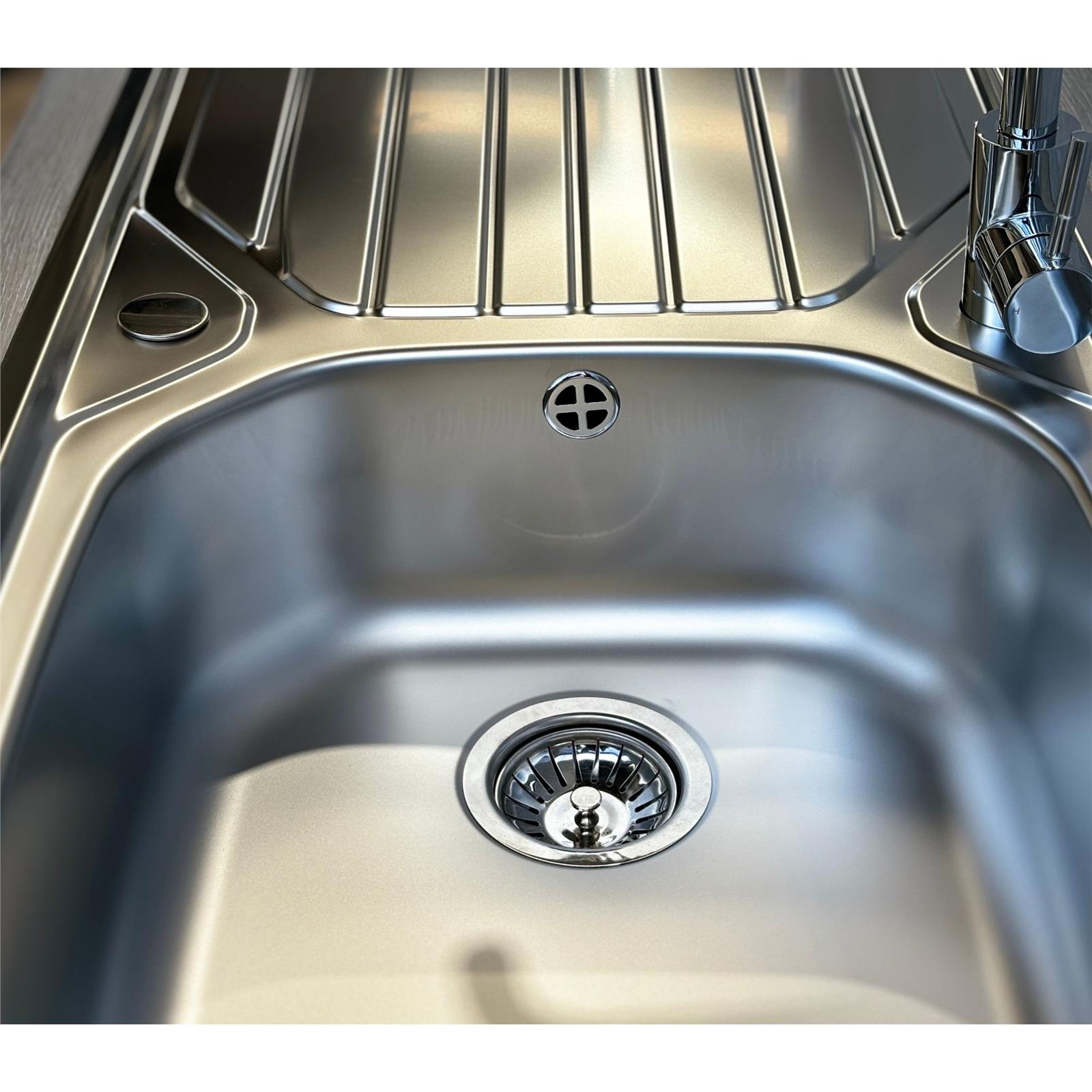 Franke Reno 90 1.0 Bowl Stainless Steel Inset Reversible Kitchen Sink