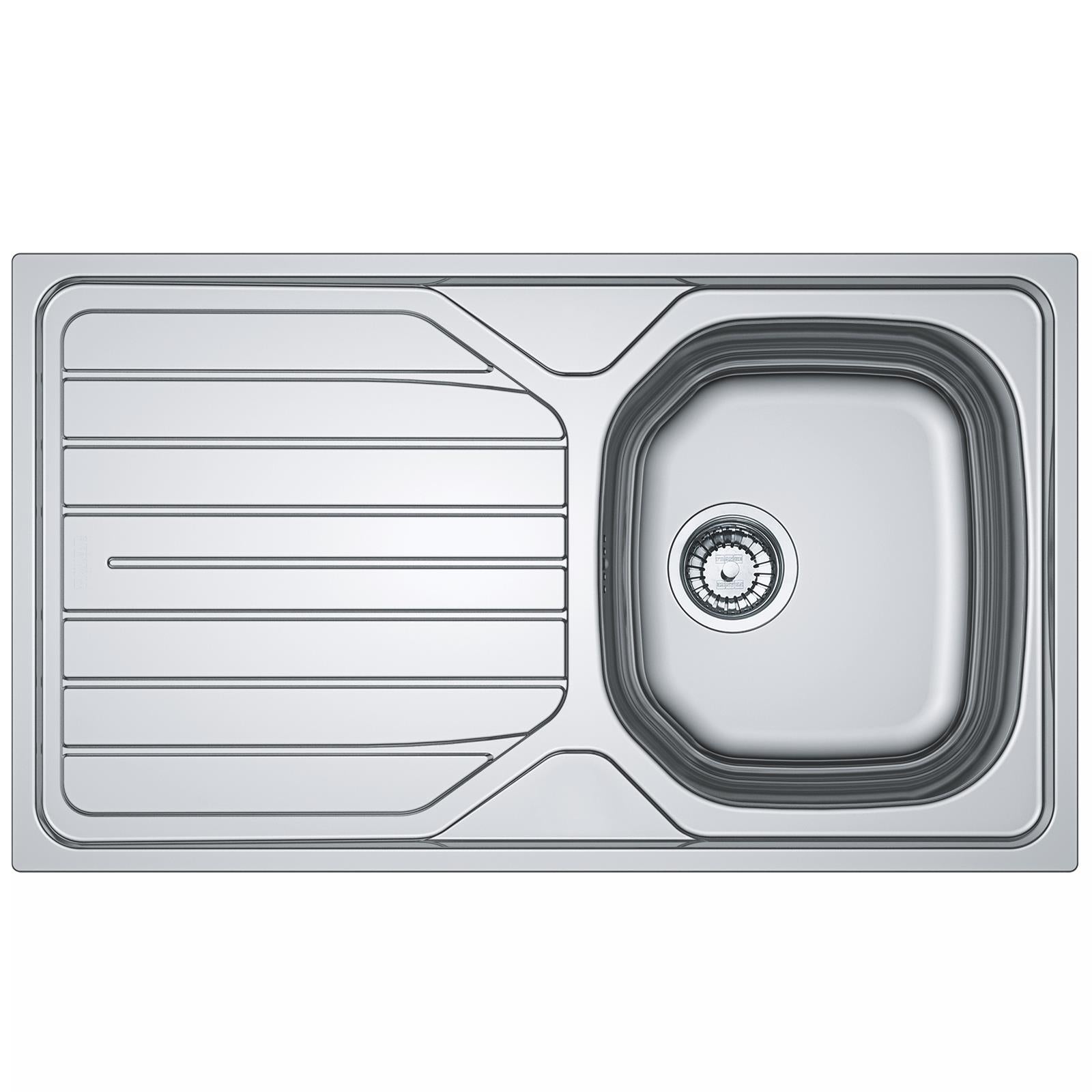Franke Reno 90 1.0 Bowl Stainless Steel Inset Reversible Kitchen Sink