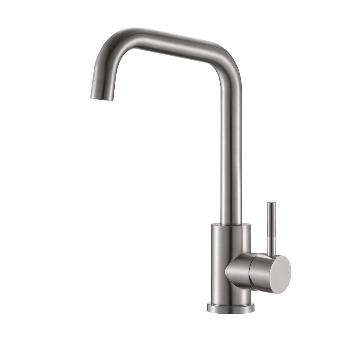 Reginox Salina BN Brushed Nickel Single Lever Square Neck Kitchen Tap - GRADED