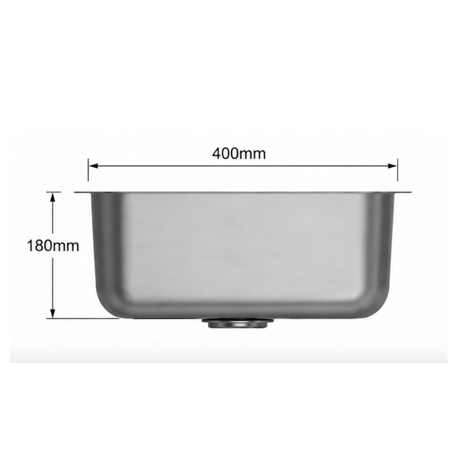 Franke SRX 160-34-16 Stainless Steel 1.5 Bowl Undermount Kitchen Sink